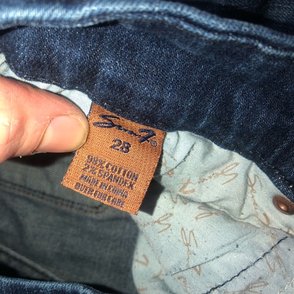 Seven Womens Bootcut Dark Wash Jeans - Picture 7 of 7